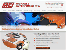 Tablet Screenshot of michaelsenterprises.com